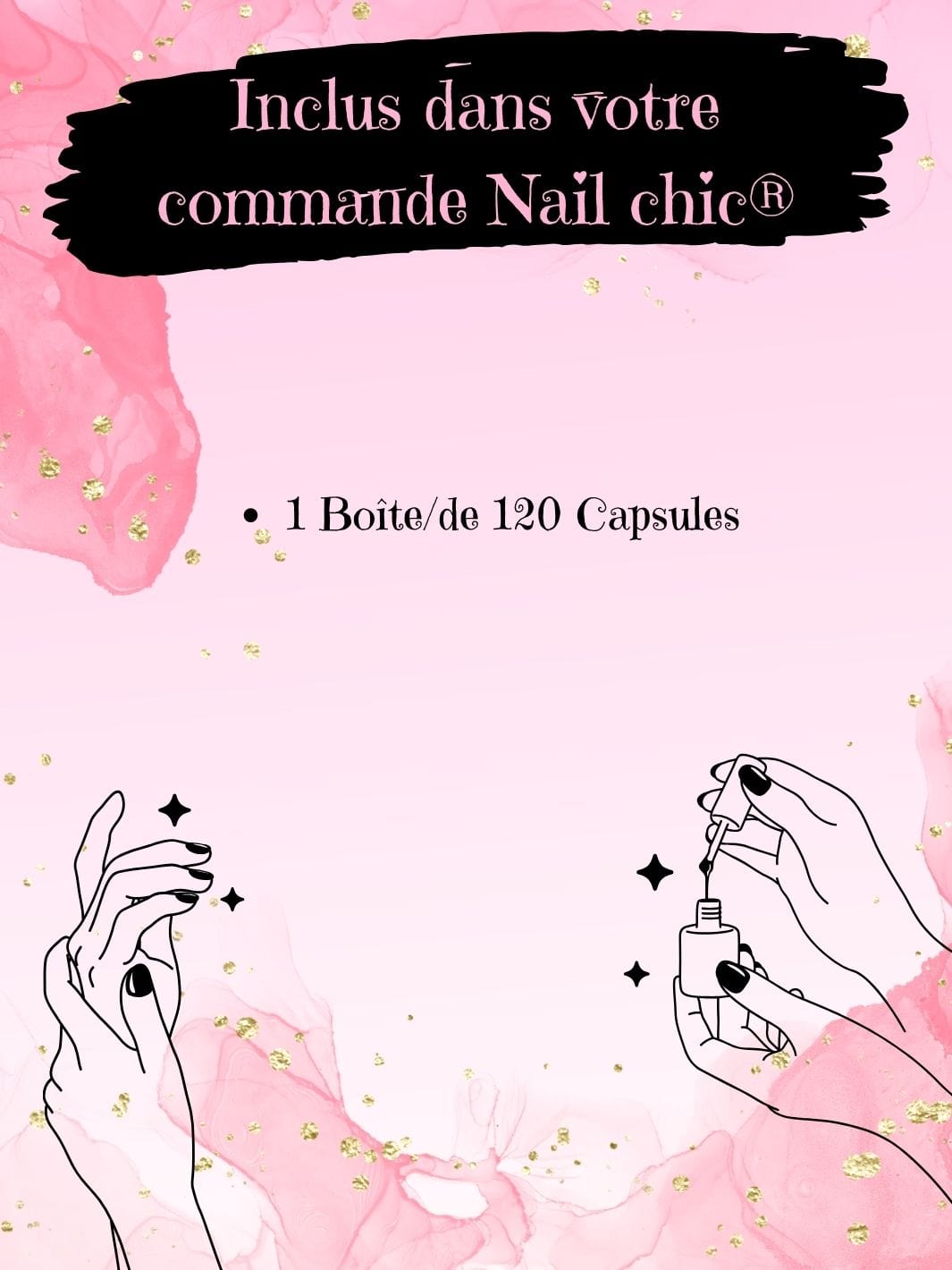 Capsule pour faux ongles Nail Chic