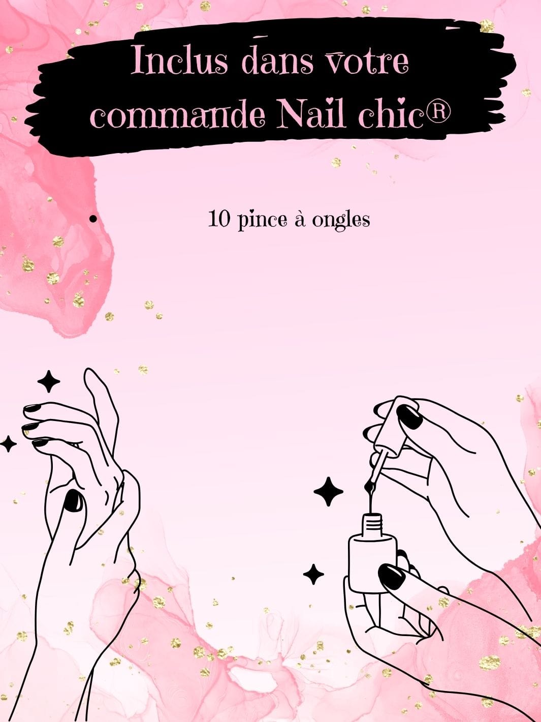 Clip pince a ongles Nail Chic
