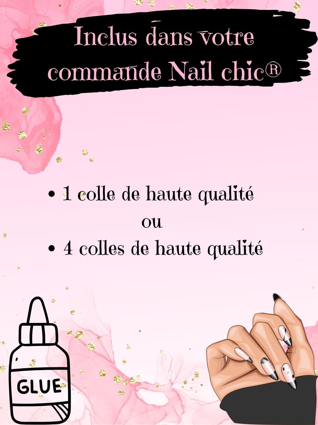 Colle a faux ongles Nail Chic