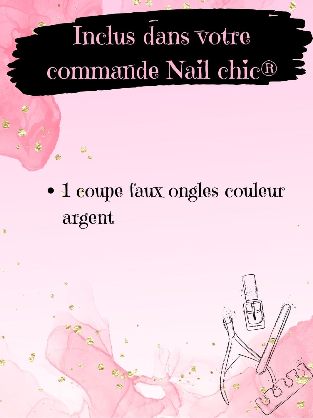 Coupe capsule faux ongles Nail Chic