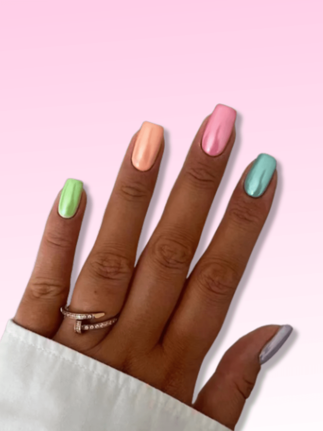 Faux ongle forme carré Nail Chic