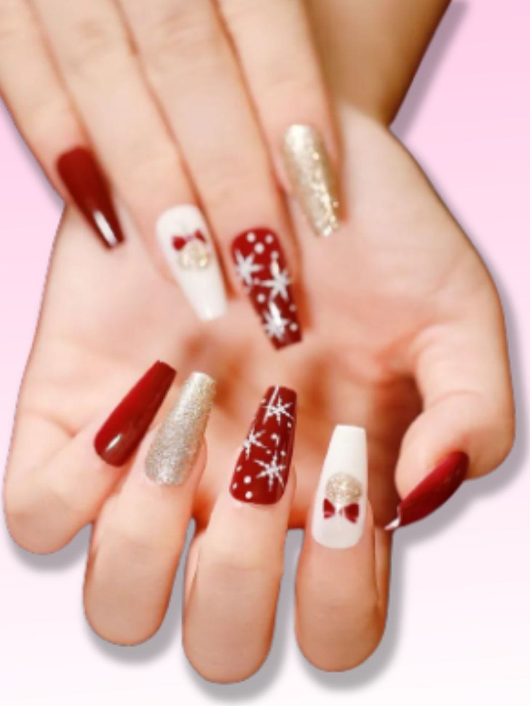 Faux ongle noel Nail Chic