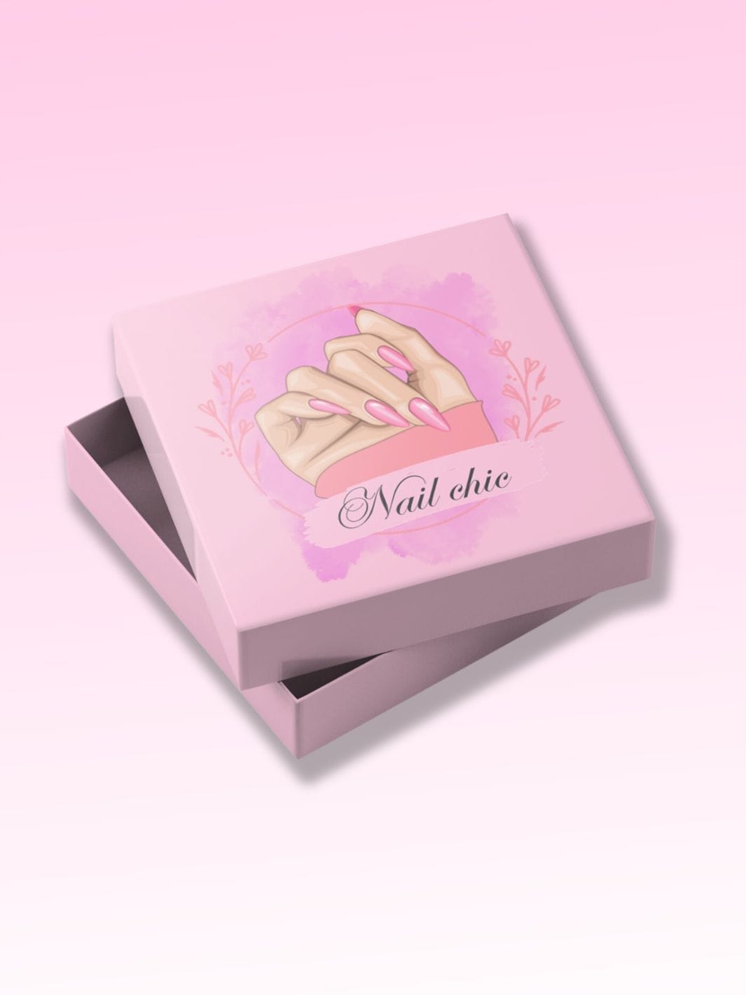 Faux ongle rose pastel Nail Chic
