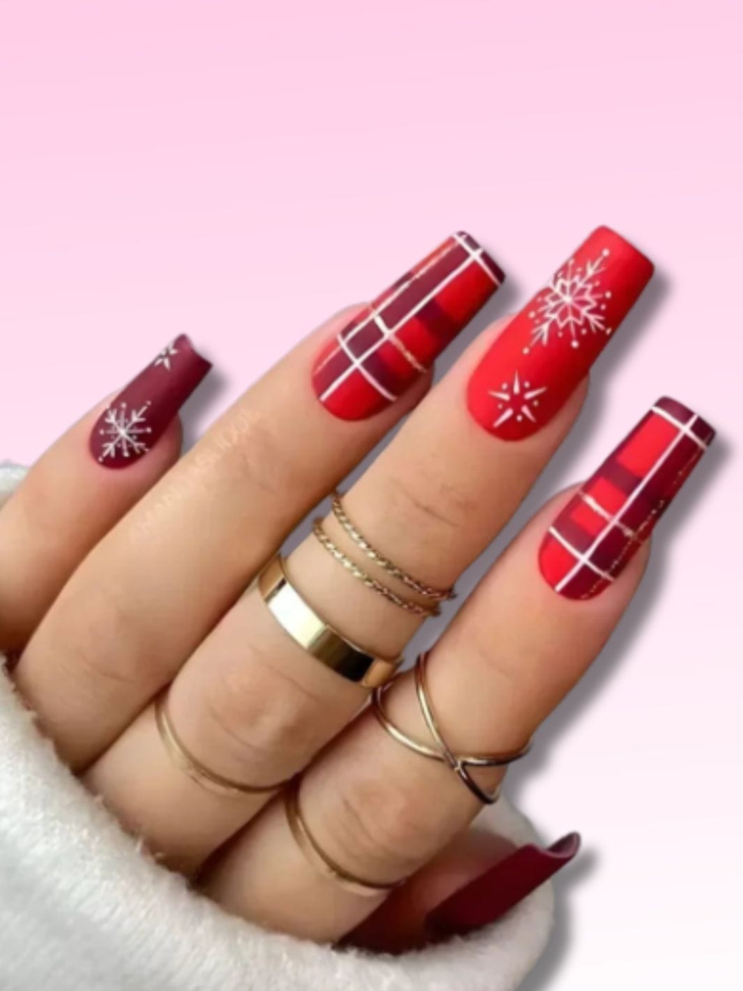 Faux ongle theme noel Nail Chic