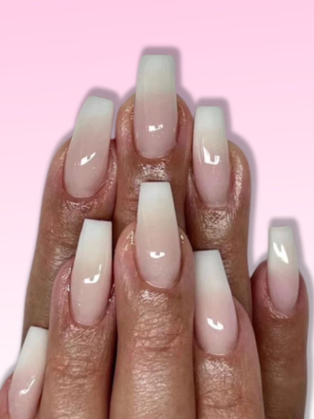 Faux ongles a coller baby boomer Nail Chic