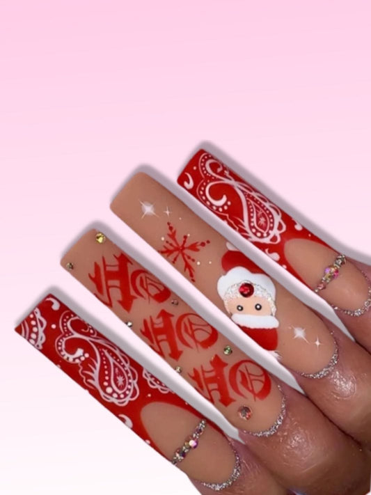 Faux ongles a coller noel Nail Chic