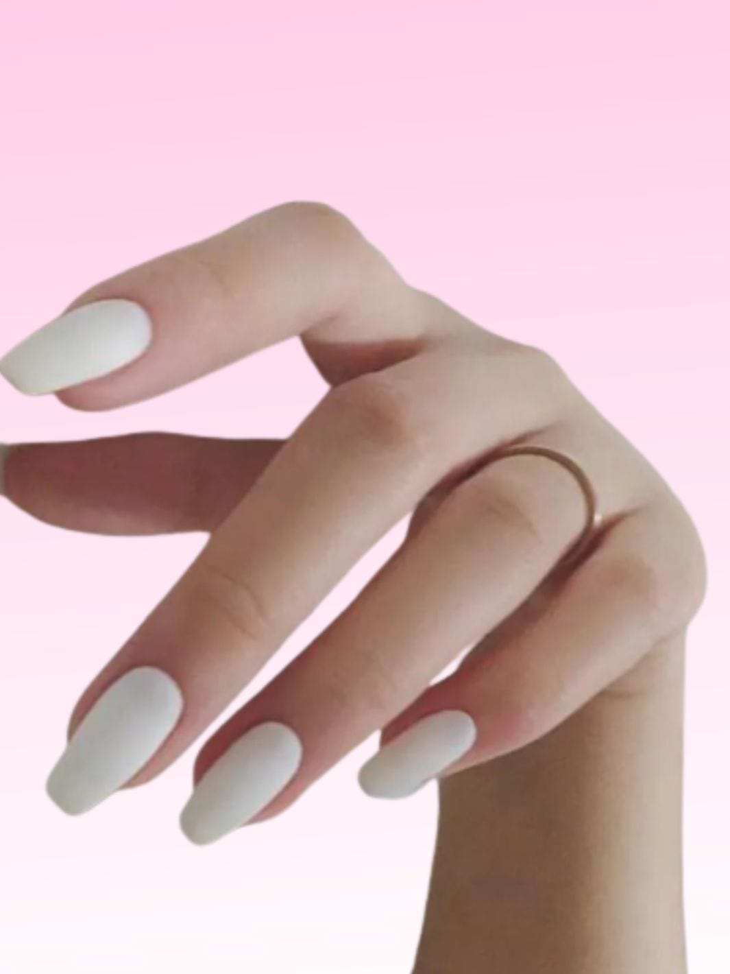 Faux ongles blanc Nail Chic