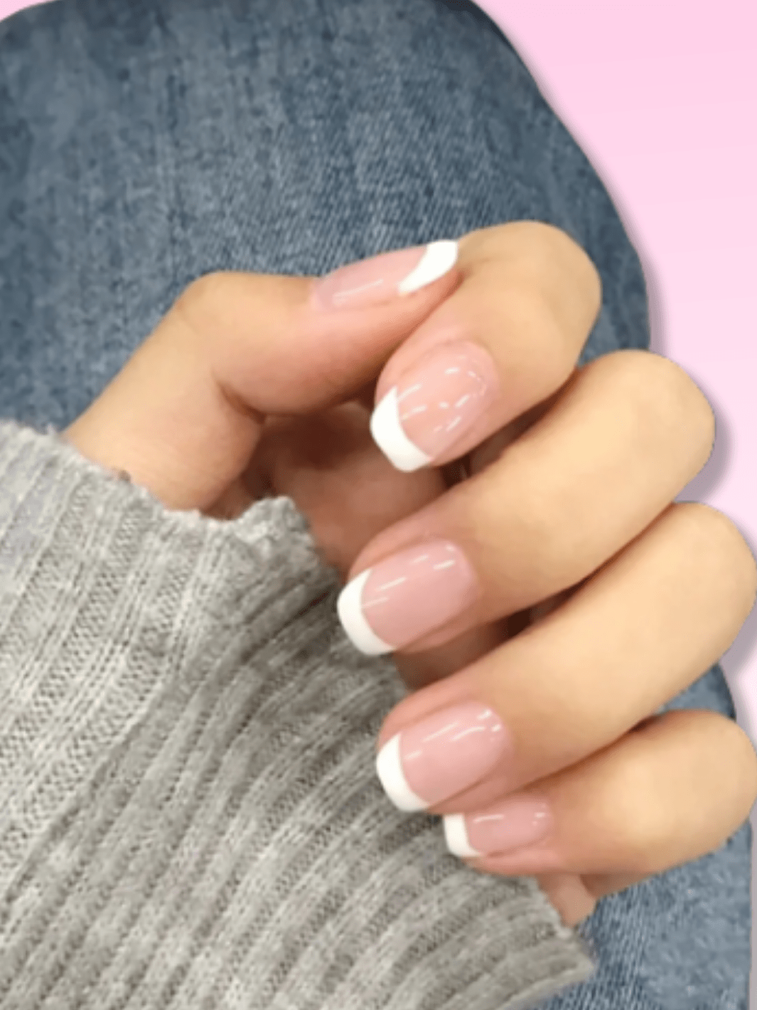 Faux ongles court naturel Nail Chic