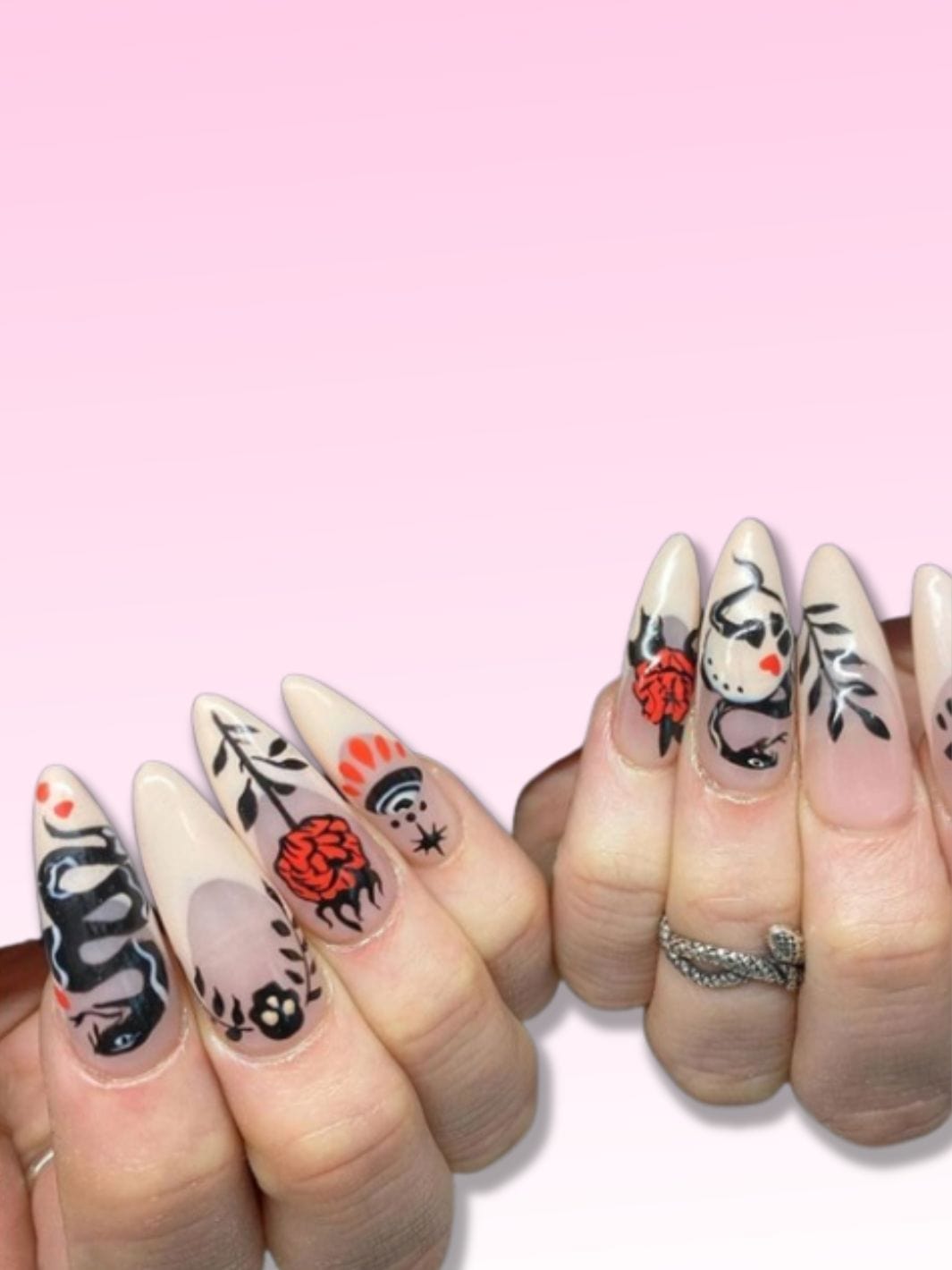 Faux ongles deco halloween Nail Chic
