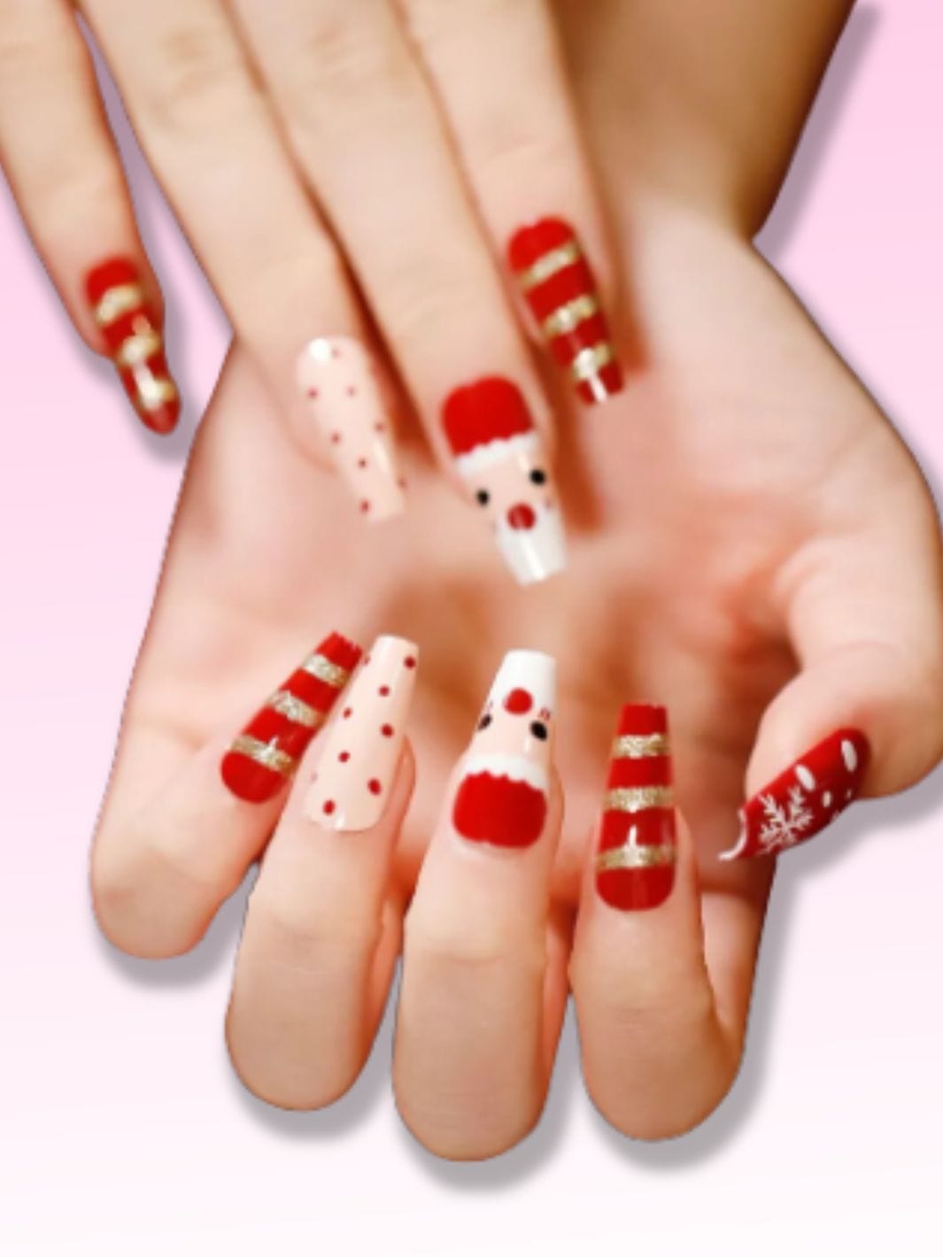 Faux ongles noel Nail Chic
