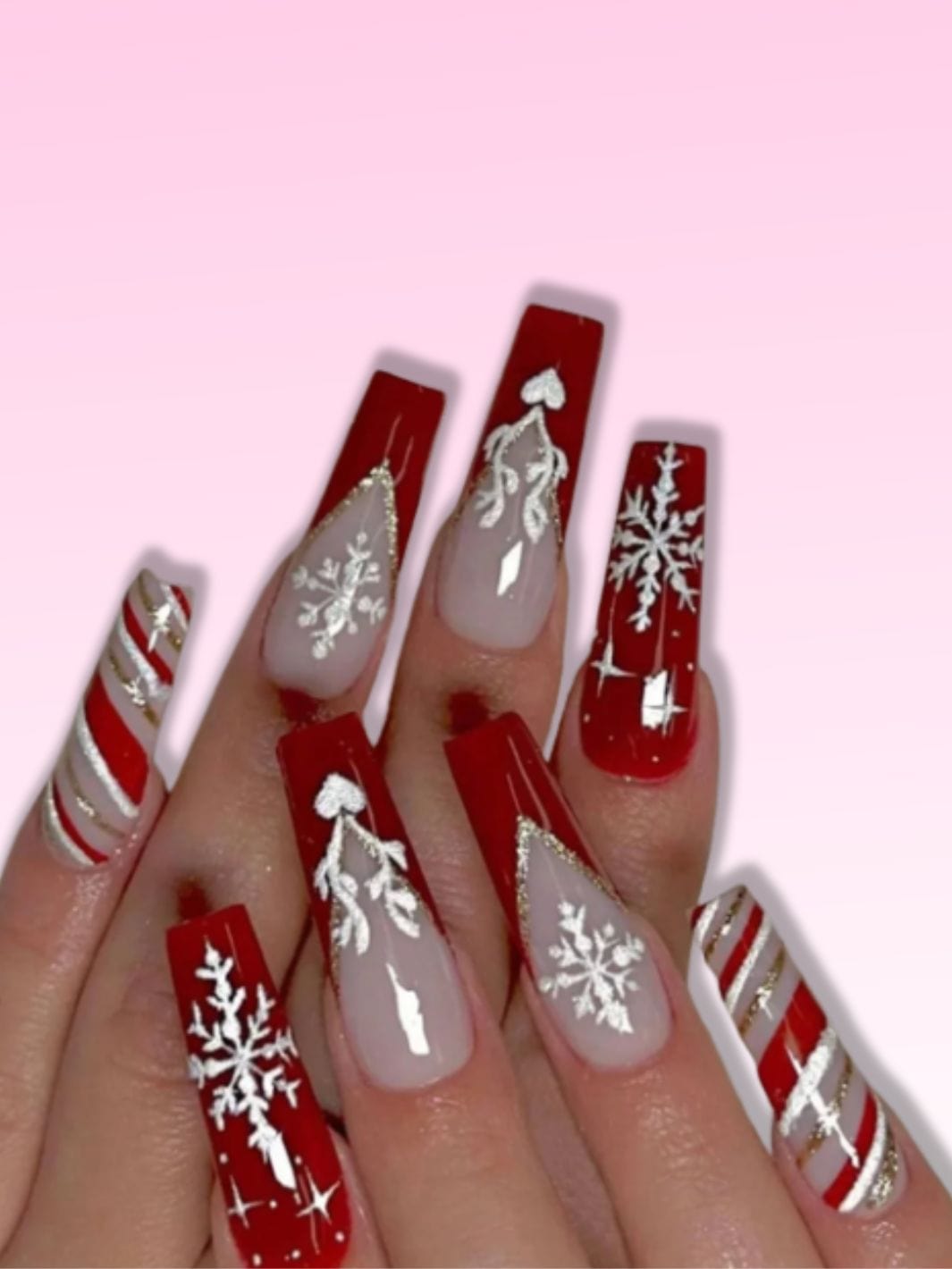 Faux ongles pour noel Nail Chic