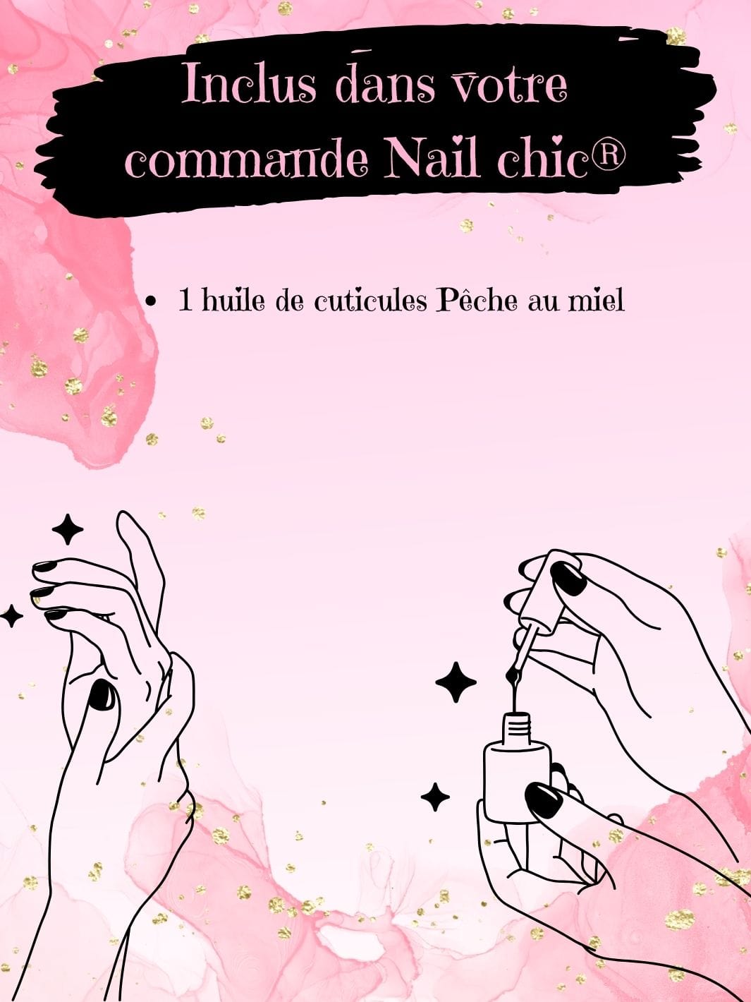 Huile cuticule stylo Nail Chic