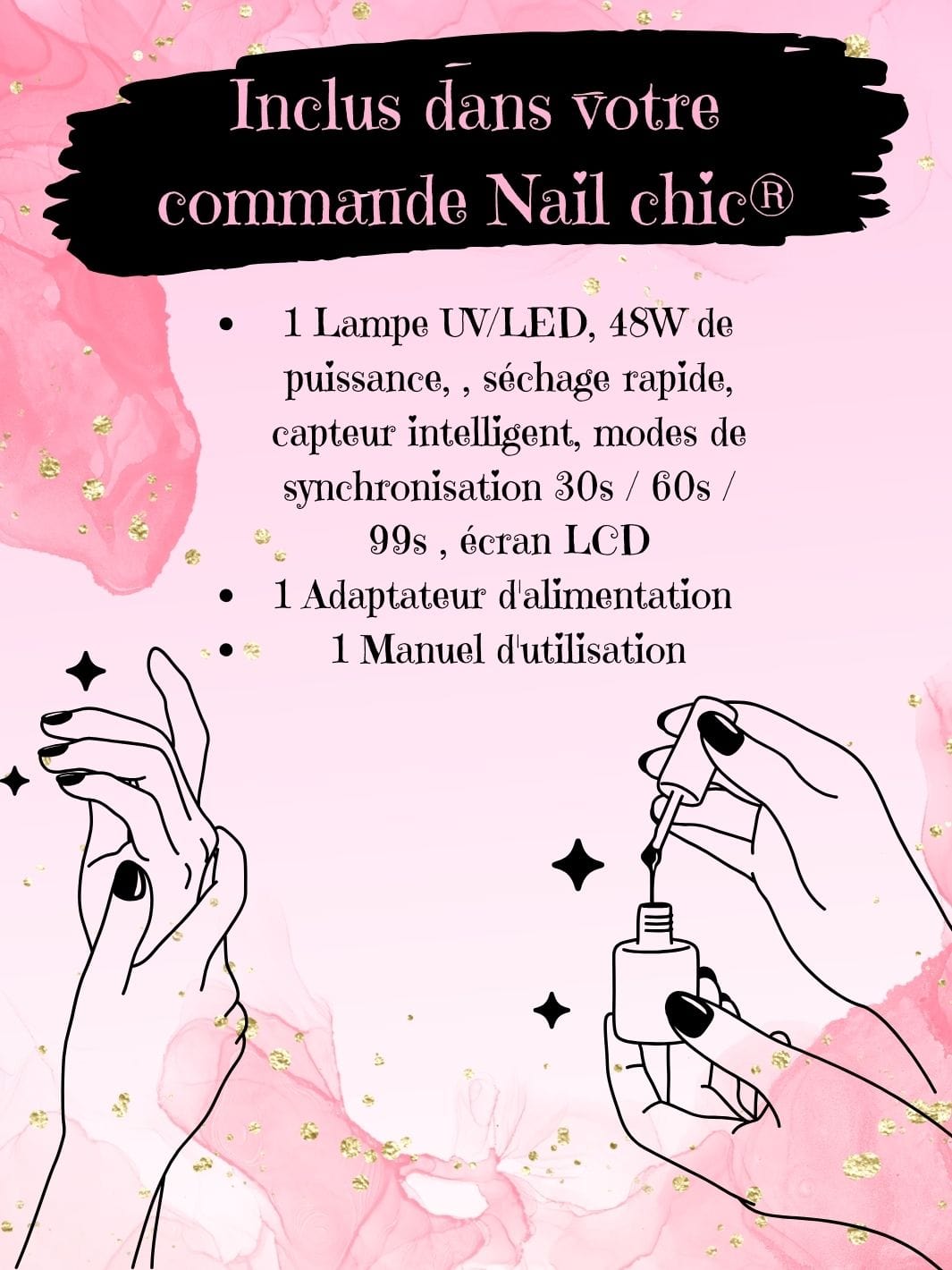 Lampe uv pour ongle Nail Chic