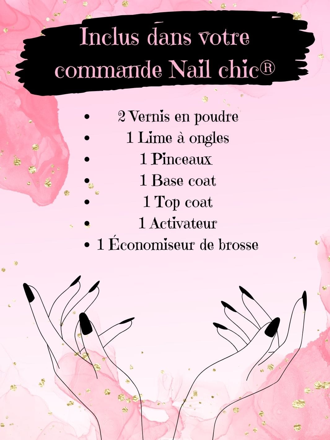 Vernis poudre Nail Chic